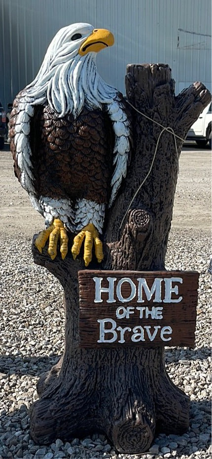 Eagle Home of the Brave Eagle