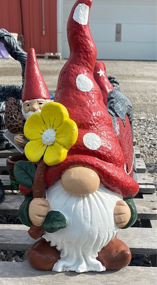 Gnome with Flower