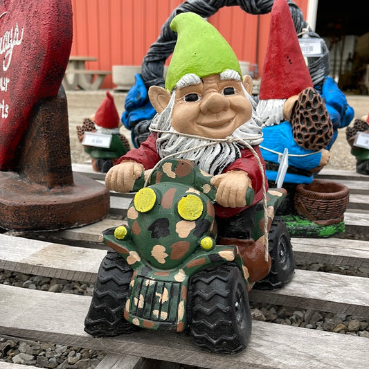 Gnome on ATV