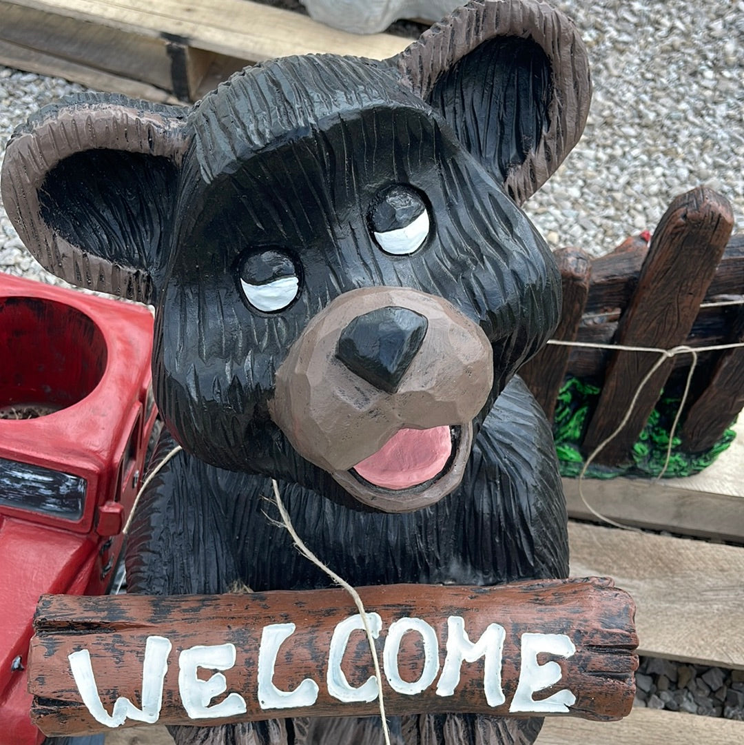 Bear - Large Happy Bear Welcome