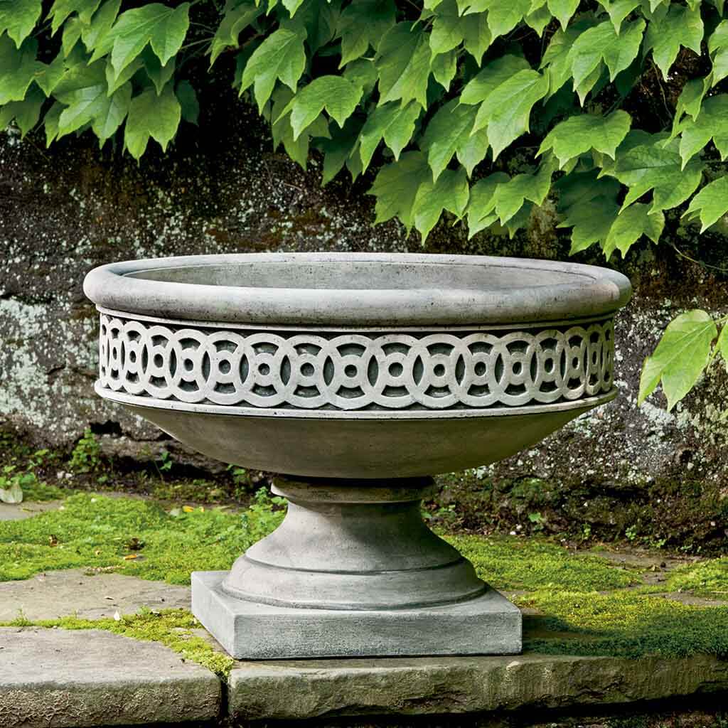 Williamsburg Low Fretwork Urn